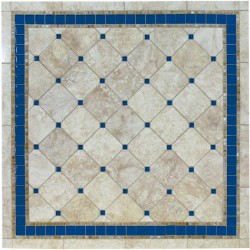 Azul Mosaic Table Top - Shown in Square Shape