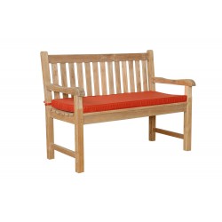 Chelsea 2-Seater Bench Shown with Optional Cushion