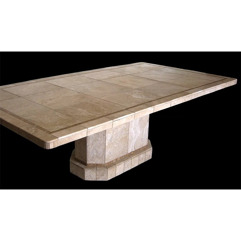 Palermo Stone Tile Mosaic Dining Table