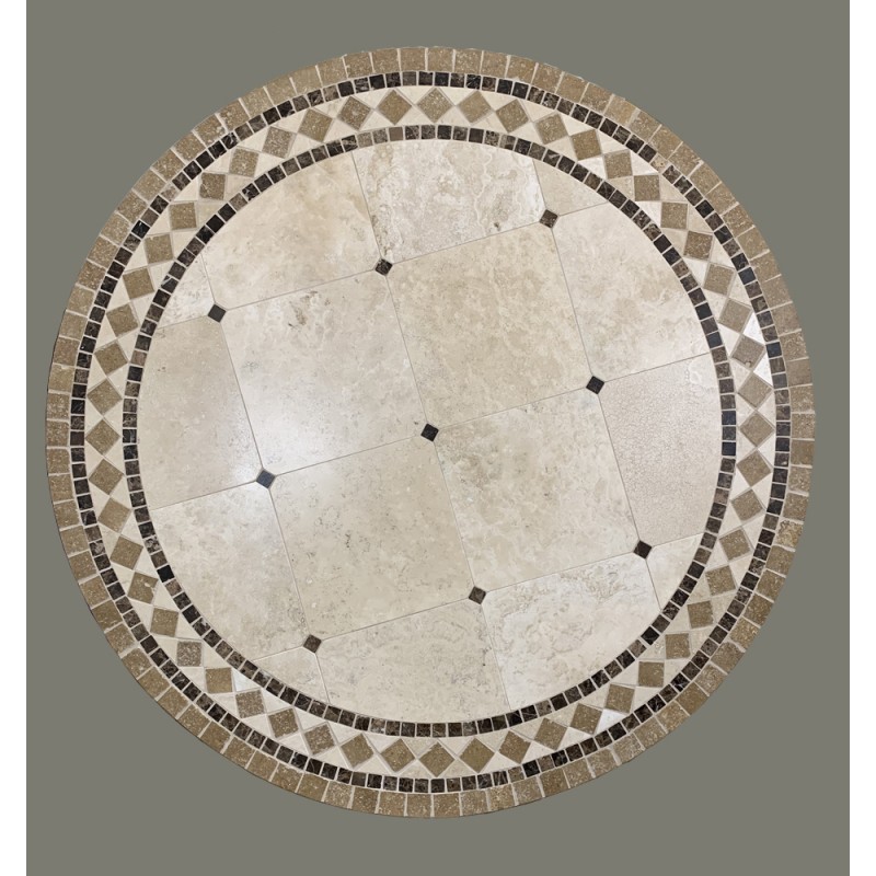 Denver Mosaic Stone Tile Table Top