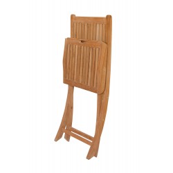 Tropico Teak Wood Folding Chair (price per 2 chairs)
