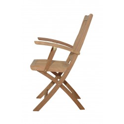 Tropico Teak Folding Armchair (price per 2 chairs)