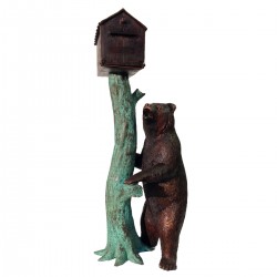 Bronze Bear Mailbox