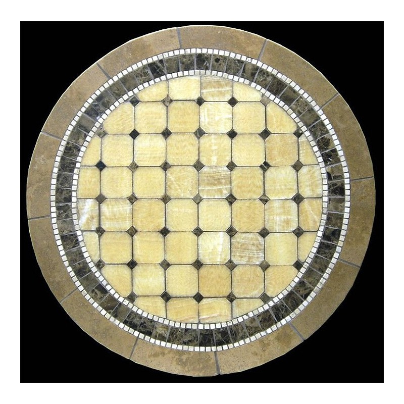 Alameda Onyx Mosaic Table Top
