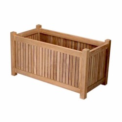 Teak Wood Planter Box