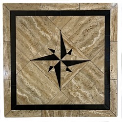 Absolute Compass Mosaic Table Top