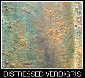 Distressed Verdigris Patina